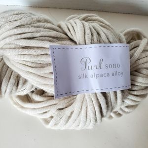 NWT Purl Soho Silk Alpaca Alloy Yarn 1 skein 100grams